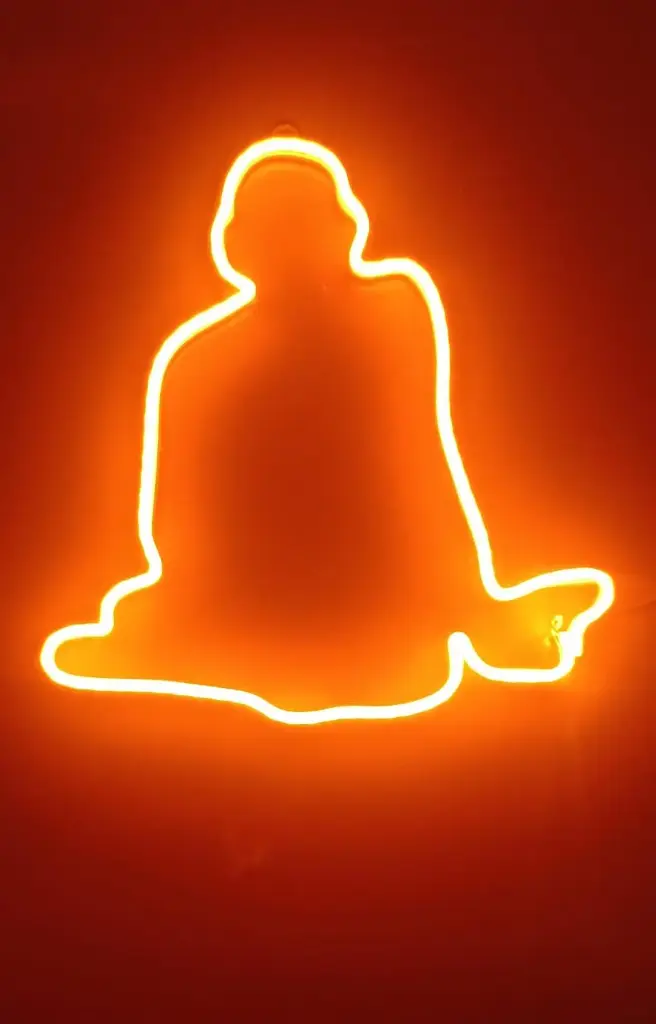 Meditation Neon Light – Spiritual Wall Decor for Home & Yoga Spaces And Office 